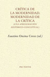 Imagen de portada del libro Crítica de la modernidad, modernidad de la crítica