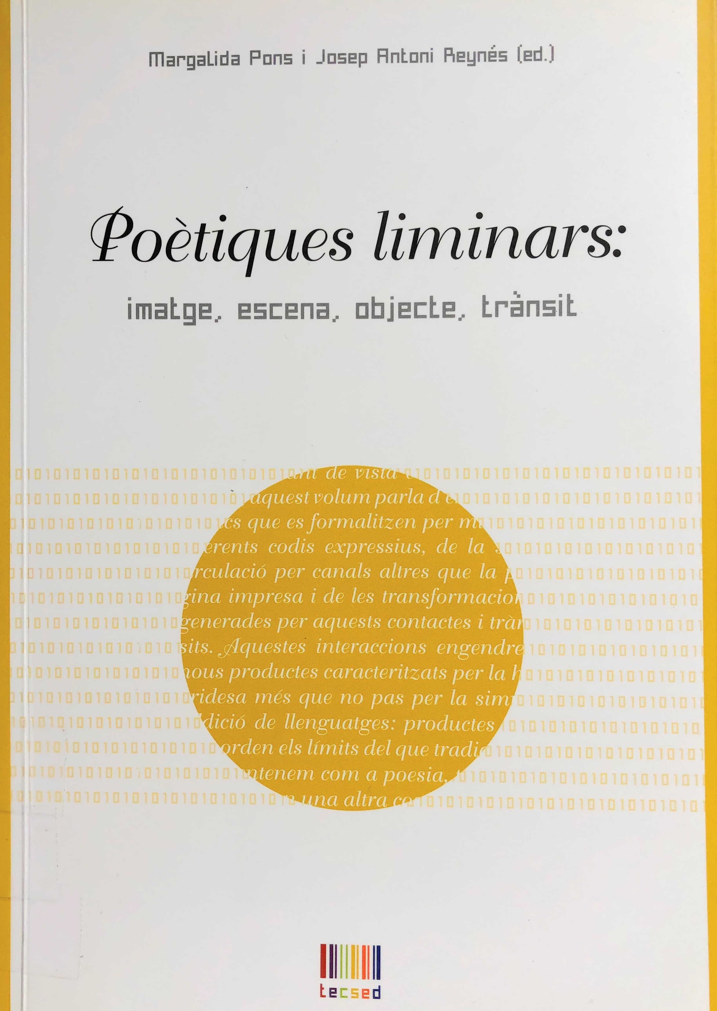 Imagen de portada del libro Poètiques liminars
