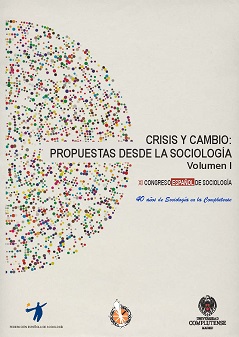 Imagen de portada del libro Crisis y cambio. Propuestas desde la Sociología