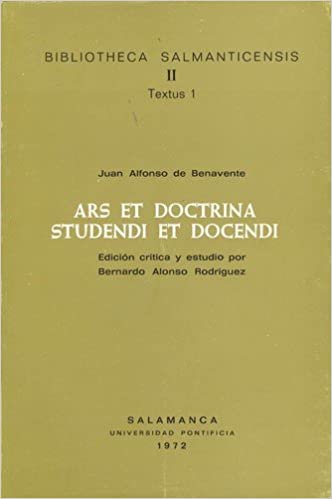 Imagen de portada del libro Ars et doctrina studendi et docendi