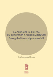 Imagen de portada del libro La carga de la prueba en supuestos de discriminación