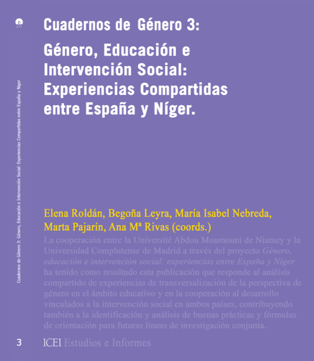Imagen de portada del libro Género, educación e intervención social