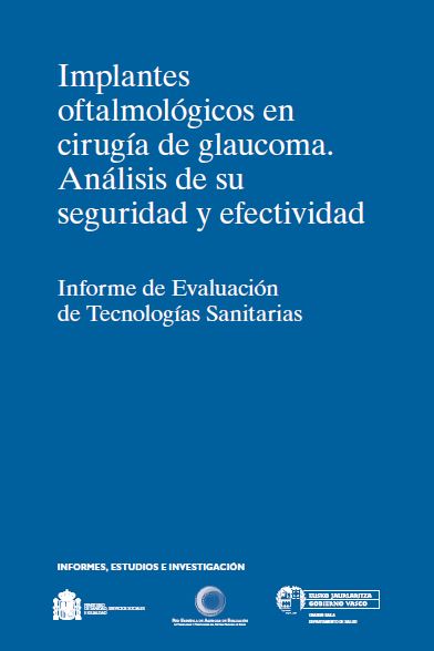 Imagen de portada del libro Implantes oftalmológicos en cirugía de glaucoma