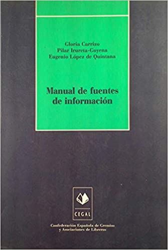 Imagen de portada del libro Manual de fuentes de información