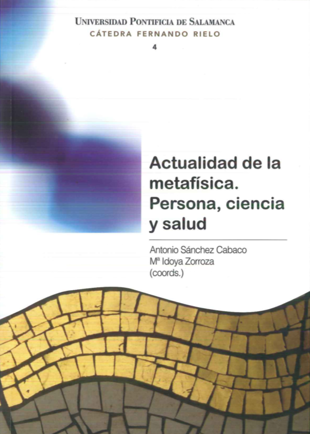 Imagen de portada del libro Actualidad de la metafísica