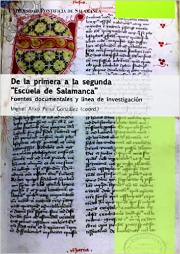 Imagen de portada del libro De la primera a la segunda "Escuela de Salamanca"
