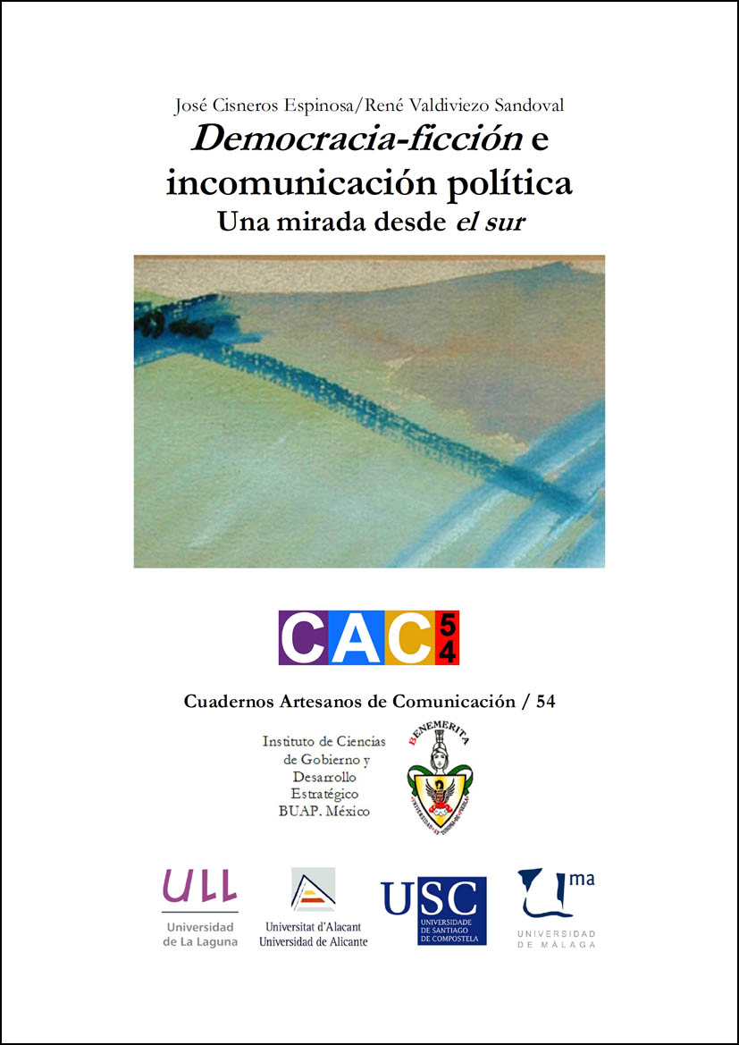 Imagen de portada del libro Democracia-ficción e incomunicación política