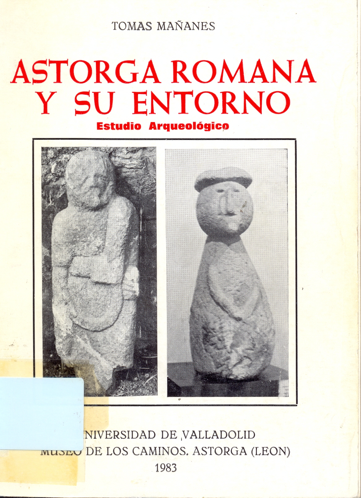 Imagen de portada del libro Astorga romana y su entorno