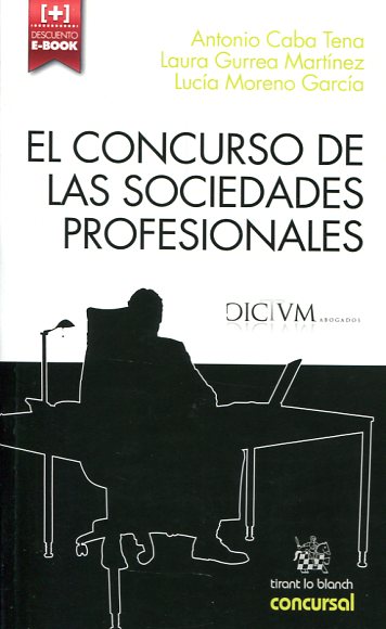 Imagen de portada del libro El concurso de las sociedades profesionales