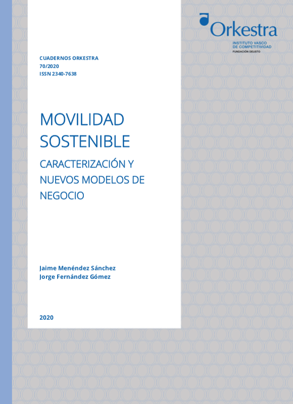 Imagen de portada del libro Movilidad sostenible