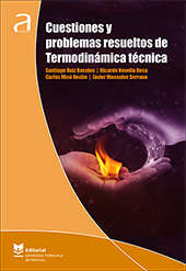 Imagen de portada del libro Cuestiones y problemas resueltos de Termodinámica técnica