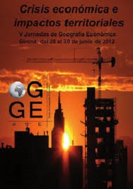 Imagen de portada del libro Crisis económica e impactos territoriales