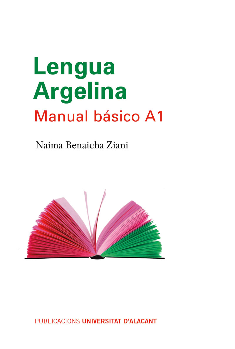 Imagen de portada del libro Lengua argelina