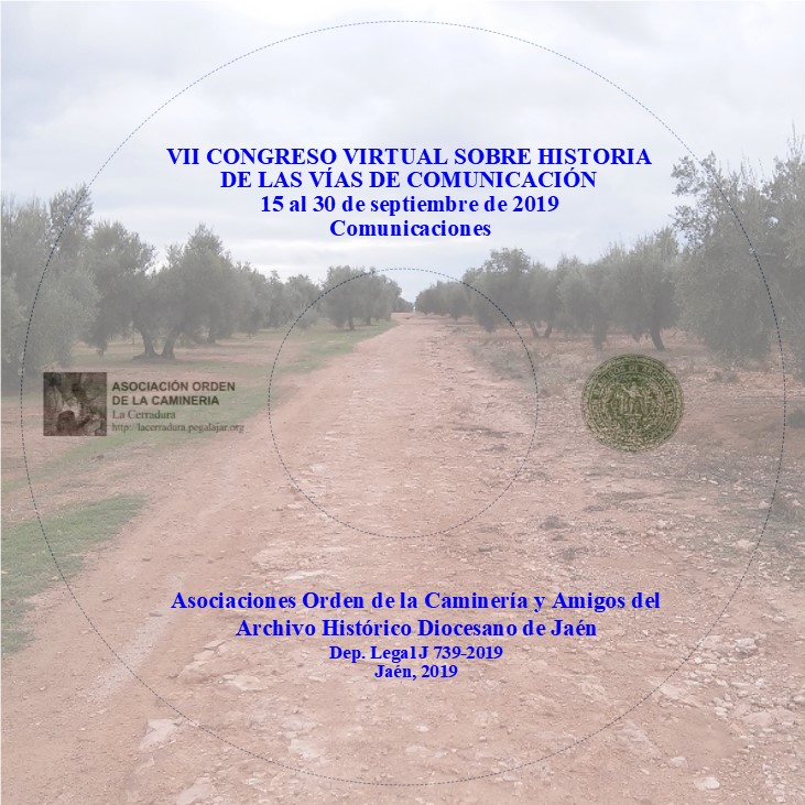 Imagen de portada del libro VII Congreso virtual sobre Historia de las Vías de Comunicación