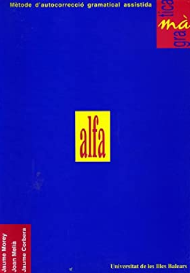 Imagen de portada del libro Alfa