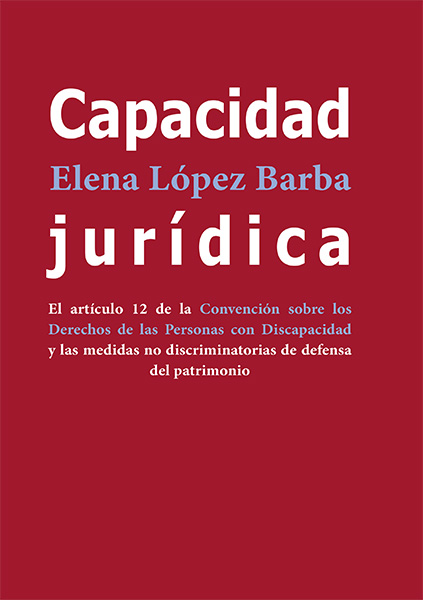 Imagen de portada del libro Capacidad jurídica