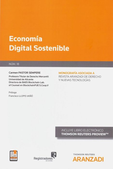 Imagen de portada del libro Economía digital sostenible