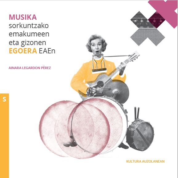 Imagen de portada del libro Musika sorkuntzako emakumeen eta gizonen egoera EAEn