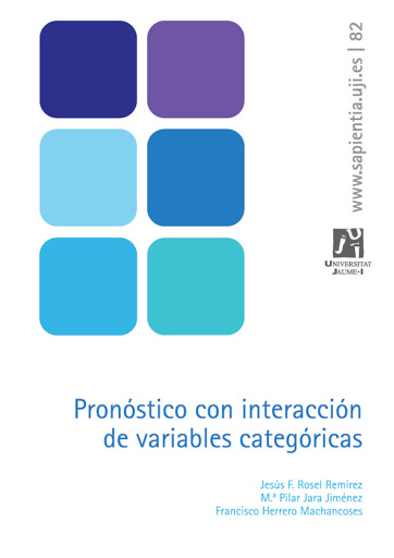 Imagen de portada del libro Pronóstico con interacción de variables categóricas