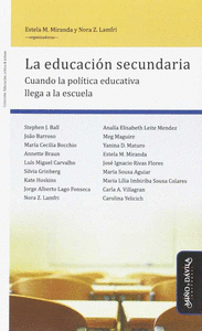 Imagen de portada del libro La educación secundaria