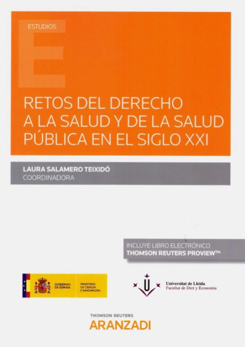 Imagen de portada del libro Retos del derecho a la salud y de la salud pública en el siglo XXI