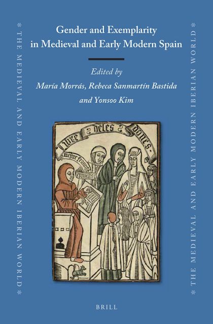 Imagen de portada del libro Gender and exemplarity in Medieval and Early Modern Spain