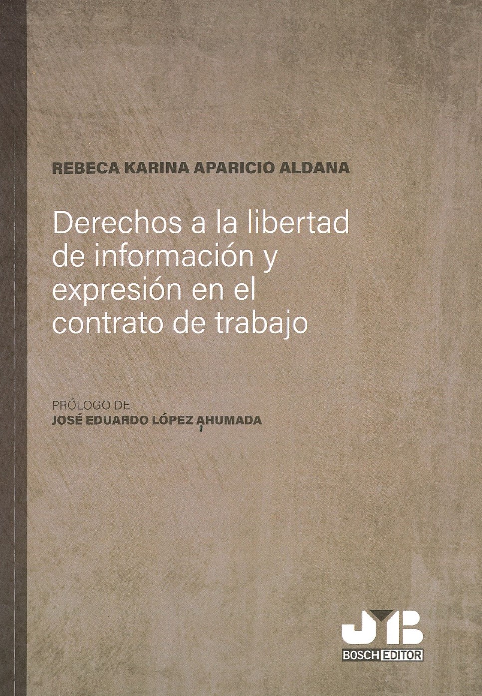 Imagen de portada del libro Derechos a la libertad de información y expresión en el contrato de trabajo