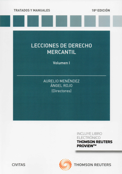 Imagen de portada del libro Lecciones de derecho mercantil