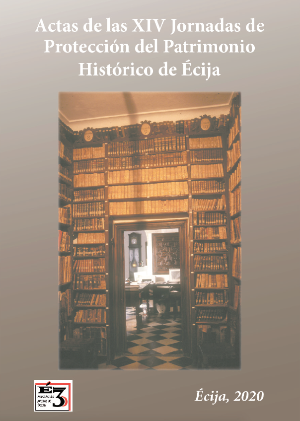 Imagen de portada del libro Actas de las XIV Jornadas de Protección del Patrimonio Histórico de Écija