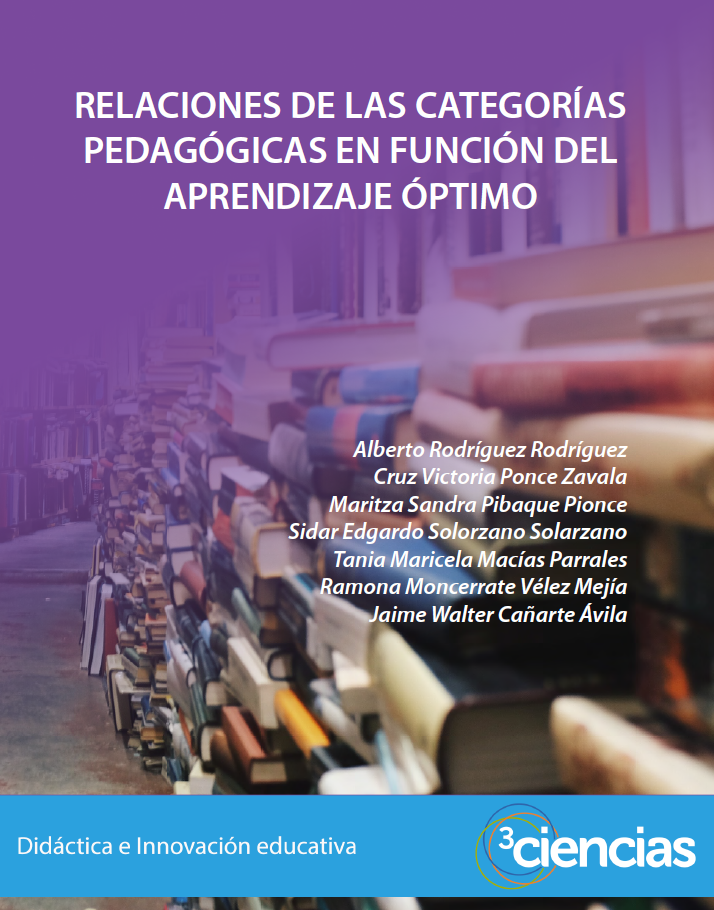 Imagen de portada del libro Relaciones de las categorías pedagógicas en función del aprendizaje óptimo