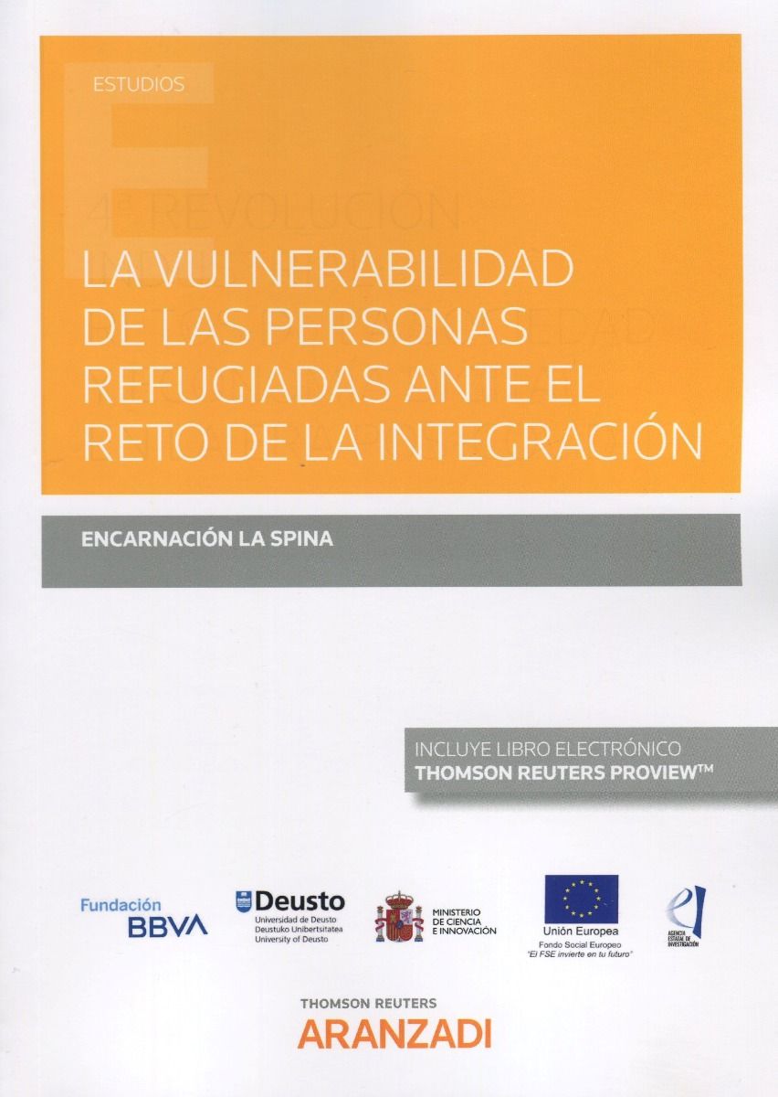 Imagen de portada del libro La vulnerabilidad de las personas refugiadas ante el reto de la integración