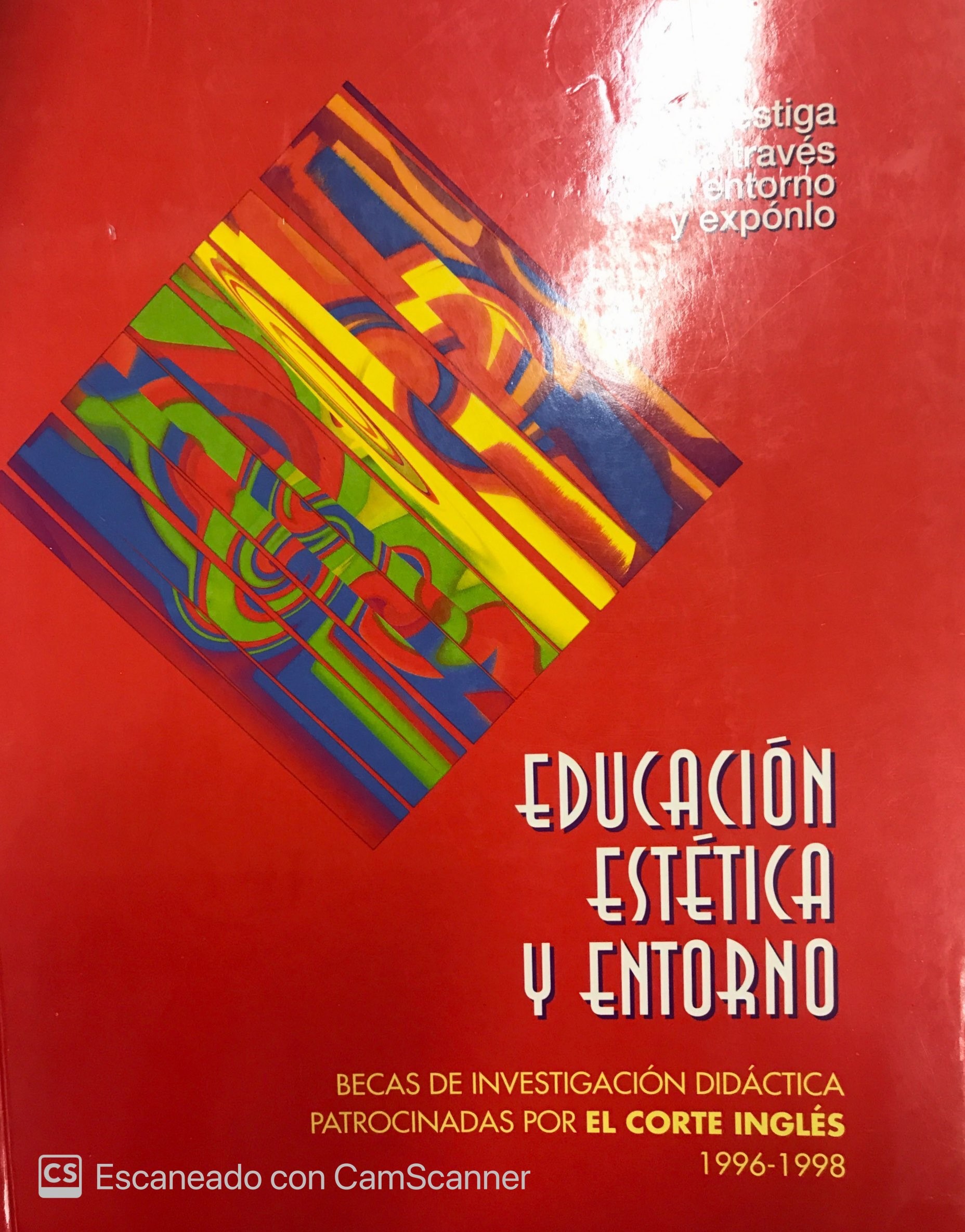 Imagen de portada del libro Educación estética y entorno