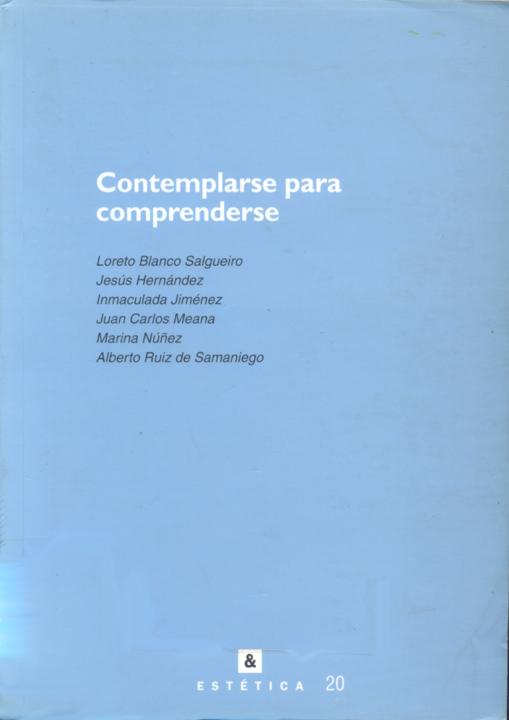 Imagen de portada del libro Contemplarse para comprenderse