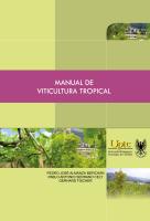 Imagen de portada del libro Manual de viticultura tropical