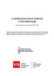 Imagen de portada del libro L'aprenentatge servei universitari