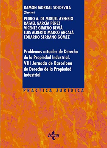 Imagen de portada del libro Problemas actuales de derecho de la propiedad industrial