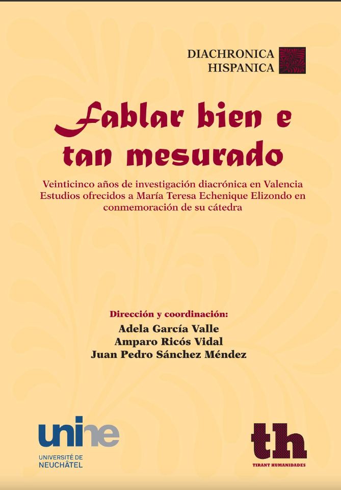 Imagen de portada del libro Fablar bien e tan mesurado