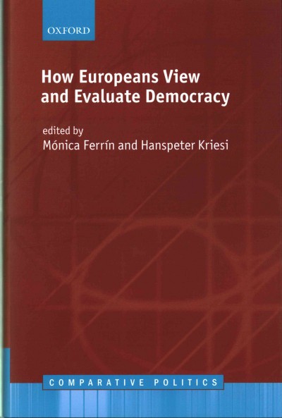 Imagen de portada del libro How Europeans View and Evaluate Democracy