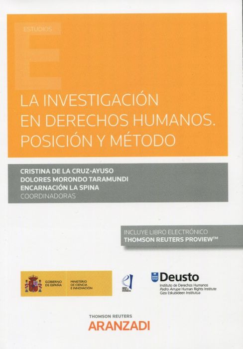 Imagen de portada del libro La investigación en derechos humanos