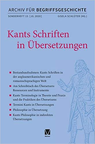 Imagen de portada del libro Kants Schriften in Übersetzungen
