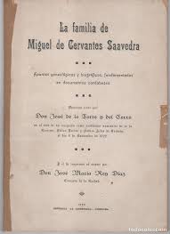 Imagen de portada del libro La familia de Miguel de Cervantes Saavedra