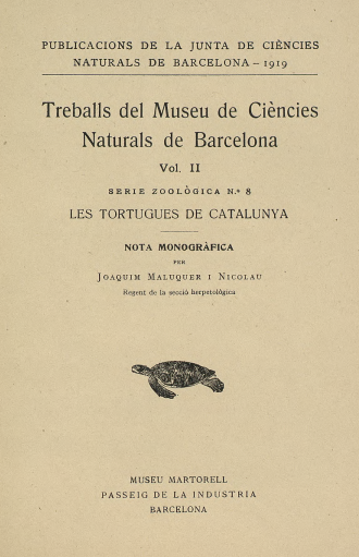 Imagen de portada del libro Les tortugues de Catalunya