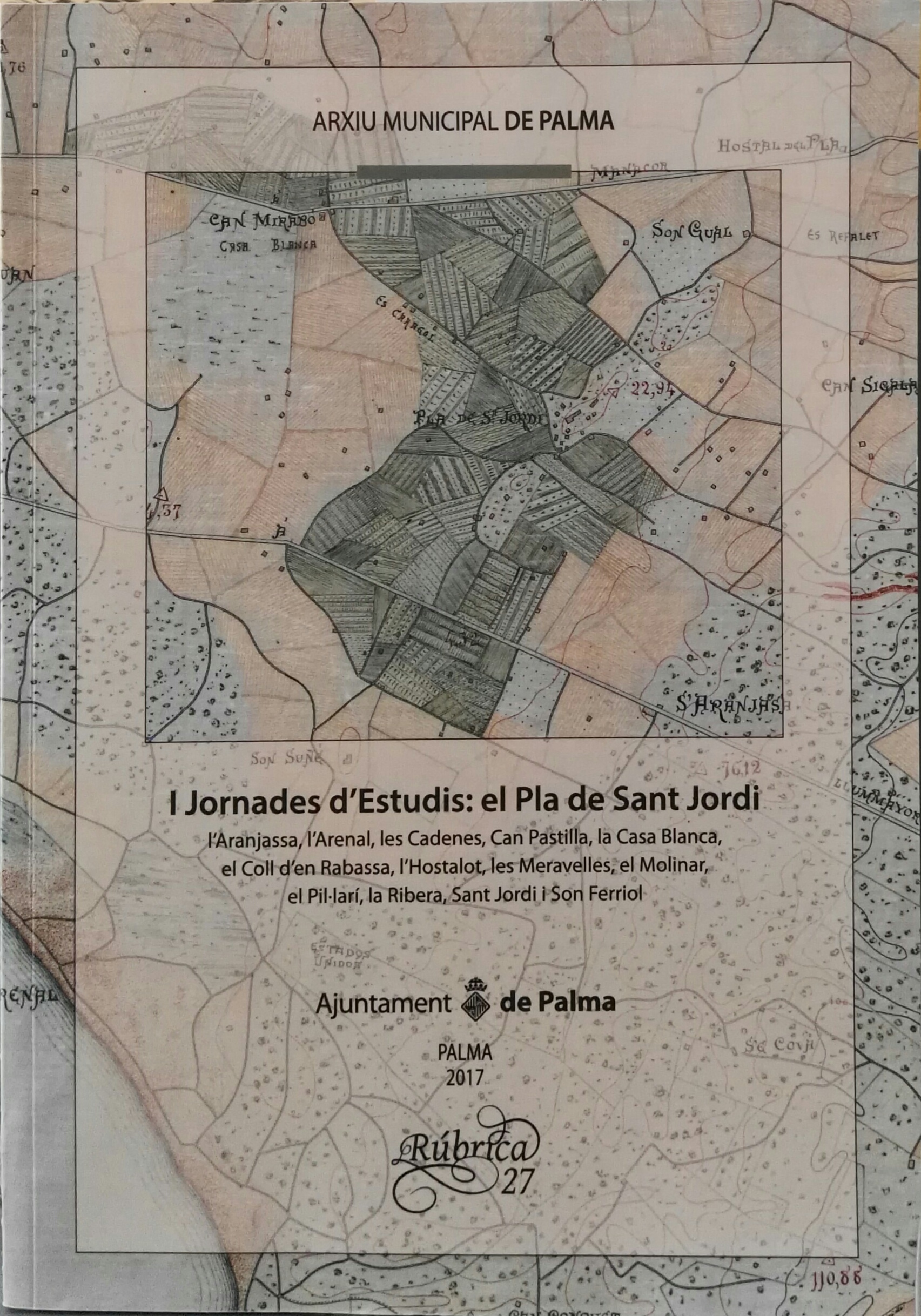 Imagen de portada del libro I Jornades d'Estudis