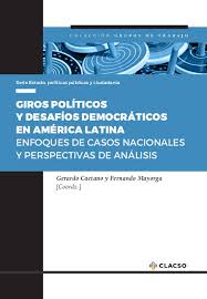 Imagen de portada del libro Giros políticos y desafíos democráticos en América Latina