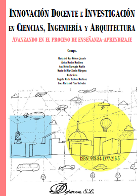 Imagen de portada del libro Innovación Docente e Investigación en Ciencias, Ingeniería y Arquitectura. Avanzando en el proceso de enseñanza-aprendizaje