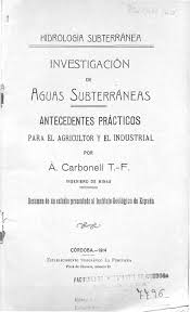 Imagen de portada del libro Hidrología subterránea