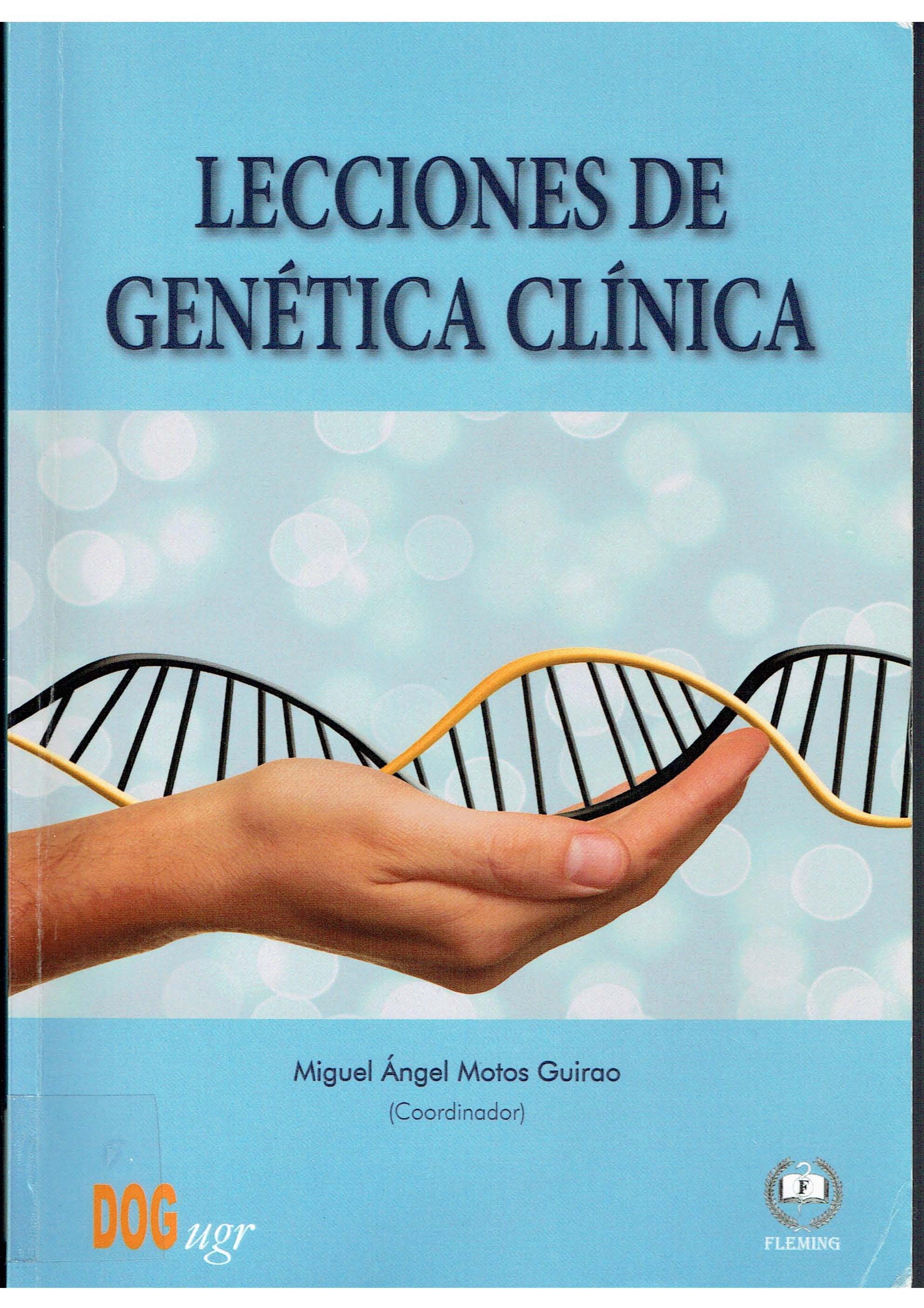 Imagen de portada del libro Lecciones de genética clínica