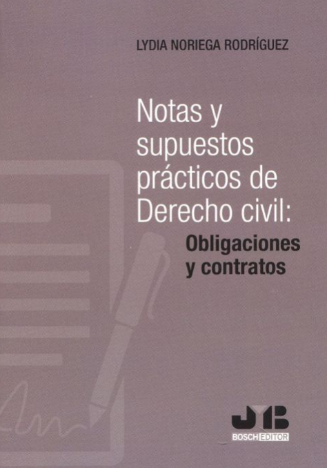 Imagen de portada del libro Notas y supuestos prácticos de Derecho civil