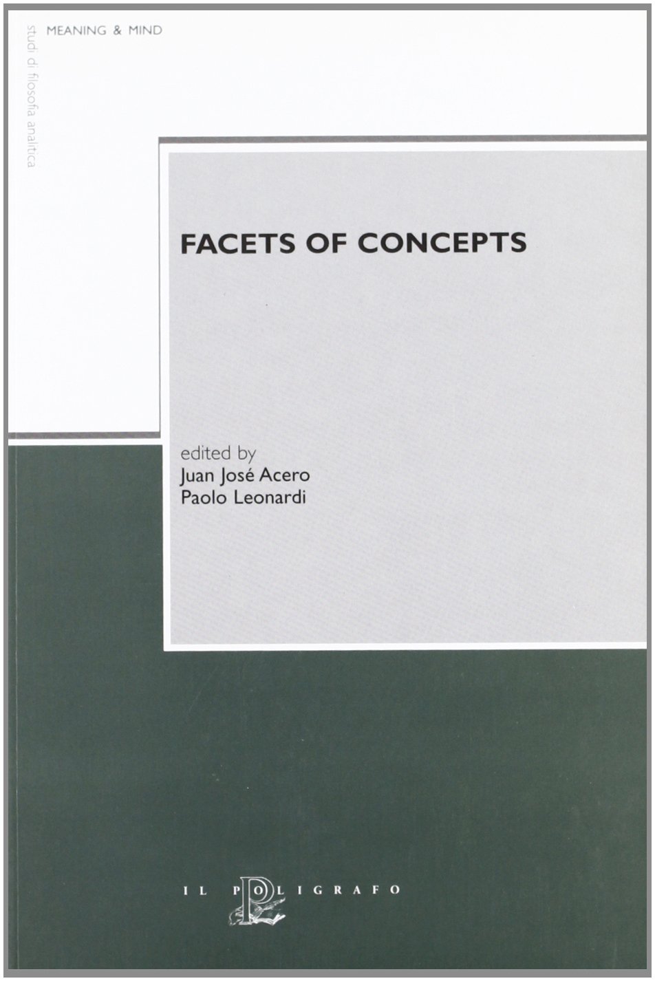 Imagen de portada del libro Facets of concepts