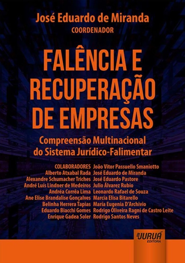 Imagen de portada del libro Falência e recuperaçao de empresas